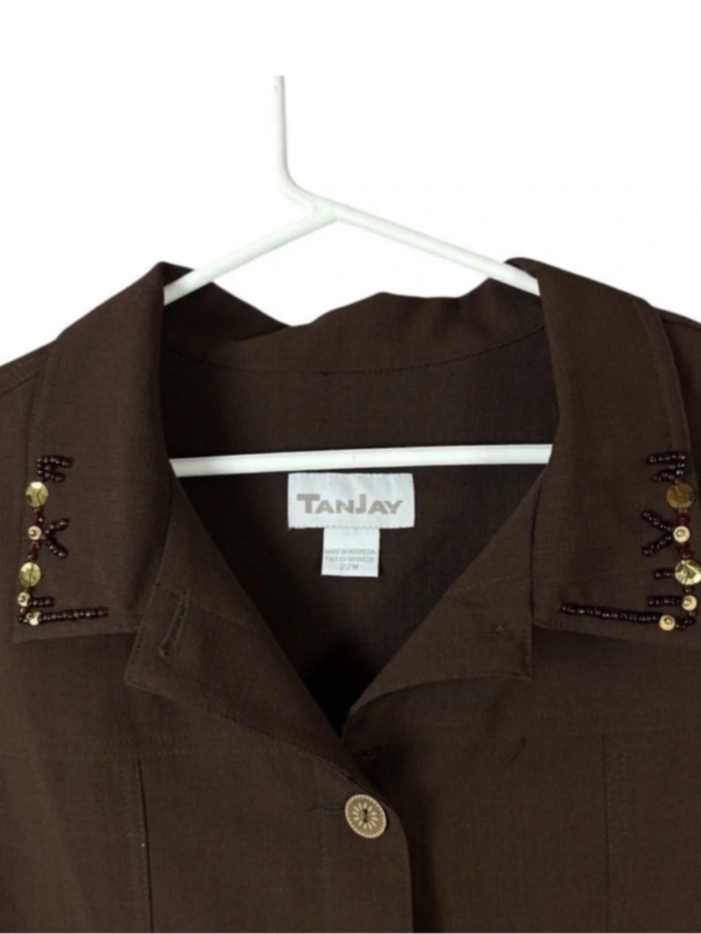 TanJay Beaded Embellished Top - Picture 5 of 9